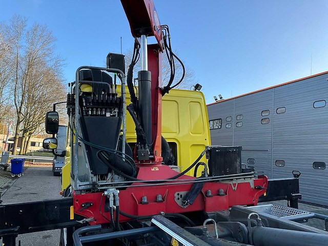 2012 ginaf x3232s 6x4 25t haakarm + hmf 1643 z-kraan vrachtwagen bz-vg-55 - afbeelding 32 van  60