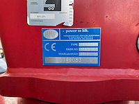 2012 ginaf x3232s 6x4 25t haakarm + hmf 1643 z-kraan vrachtwagen bz-vg-55 - afbeelding 33 van  60