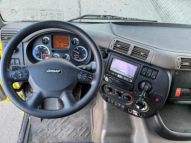 2012 ginaf x3232s 6x4 25t haakarm + hmf 1643 z-kraan vrachtwagen bz-vg-55 - afbeelding 41 van  60