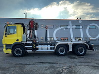 2012 ginaf x3232s 6x4 25t haakarm + hmf 1643 z-kraan vrachtwagen bz-vg-55 - afbeelding 34 van  60