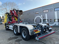 2012 ginaf x3232s 6x4 25t haakarm + hmf 1643 z-kraan vrachtwagen bz-vg-55 - afbeelding 58 van  60