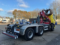 2012 ginaf x3232s 6x4 25t haakarm + hmf 1643 z-kraan vrachtwagen bz-vg-55 - afbeelding 60 van  60
