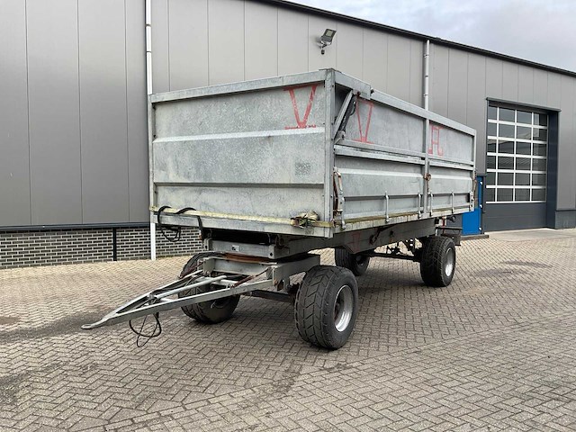 2012 glas constr. 120 containerbak landbouwwagen - afbeelding 10 van  17