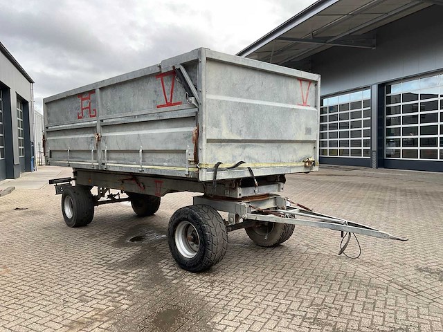 2012 glas constr. 120 containerbak landbouwwagen - afbeelding 12 van  17