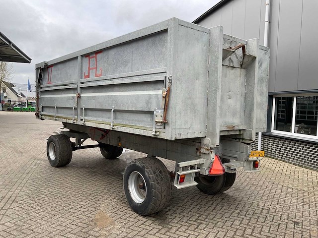 2012 glas constr. 120 containerbak landbouwwagen - afbeelding 16 van  17