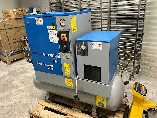 2012 grassair rlr500/2008b t schroefcompressor - afbeelding 1 van  6