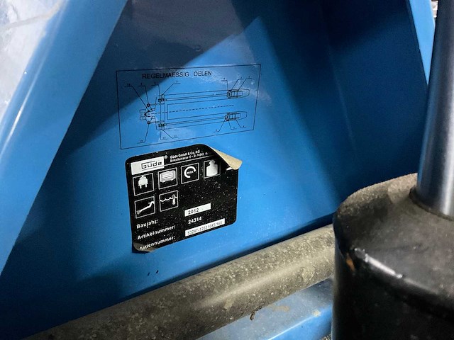 2012 güde 2000 p palletwagen - afbeelding 10 van  10