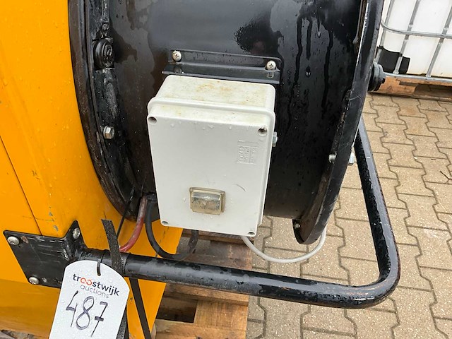 2012 hans wilms bv-385 industriële heater / event heater / hetelucht turbine - afbeelding 3 van  15