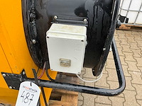 2012 hans wilms bv-385 industriële heater / event heater / hetelucht turbine - afbeelding 3 van  15