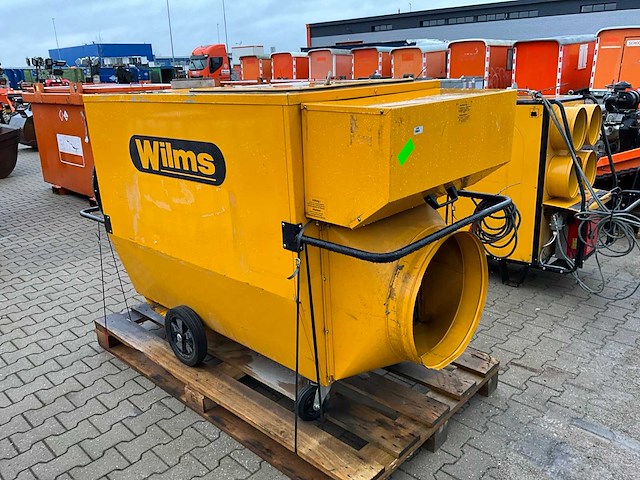 2012 hans wilms bv-385 industriële heater / event heater / hetelucht turbine - afbeelding 9 van  15