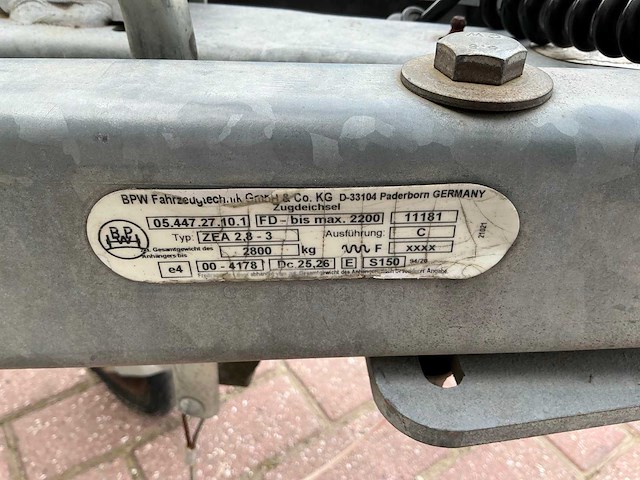 2012 hapert ea aanhangwagen - afbeelding 7 van  8