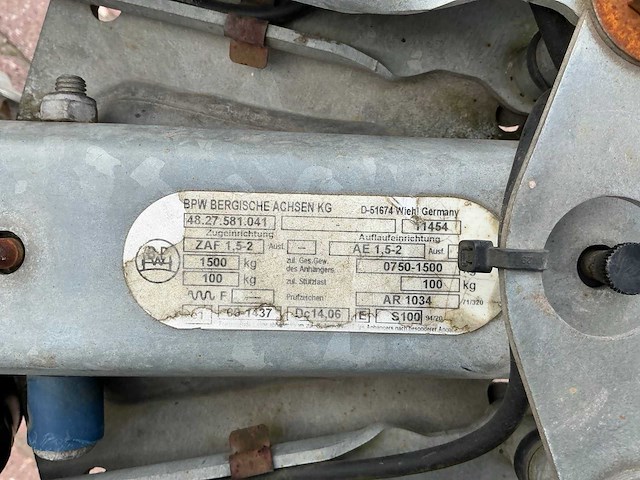 2012 hapert ea aanhangwagen - afbeelding 8 van  8