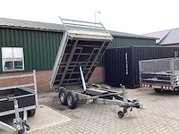 2012 henra drie zijdige kiep trailer k 3.27 aanhangwagen - afbeelding 3 van  11