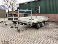 2012 henra drie zijdige kiep trailer k 3.27 aanhangwagen - afbeelding 1 van  11