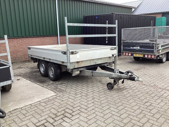 2012 henra drie zijdige kiep trailer k 3.27 aanhangwagen - afbeelding 4 van  11