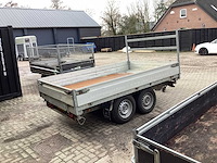 2012 henra drie zijdige kiep trailer k 3.27 aanhangwagen - afbeelding 5 van  11