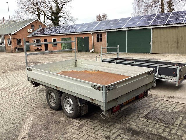 2012 henra drie zijdige kiep trailer k 3.27 aanhangwagen - afbeelding 6 van  11