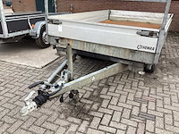 2012 henra drie zijdige kiep trailer k 3.27 aanhangwagen - afbeelding 9 van  11