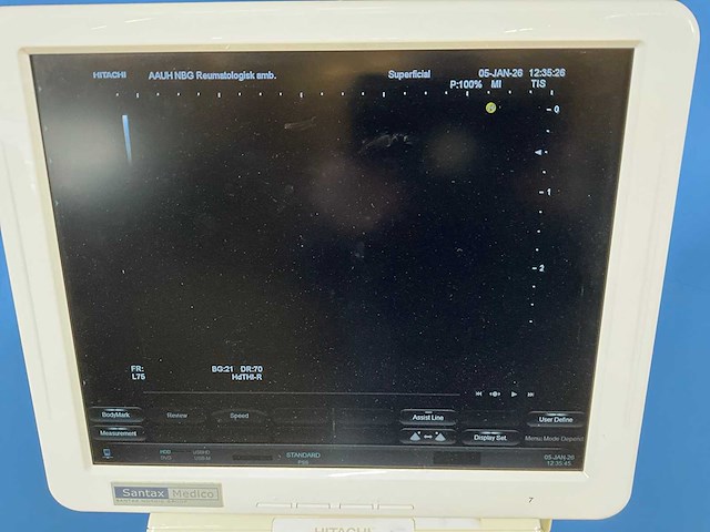2012 hitachi hi vision avius ultra sound machine - afbeelding 7 van  12