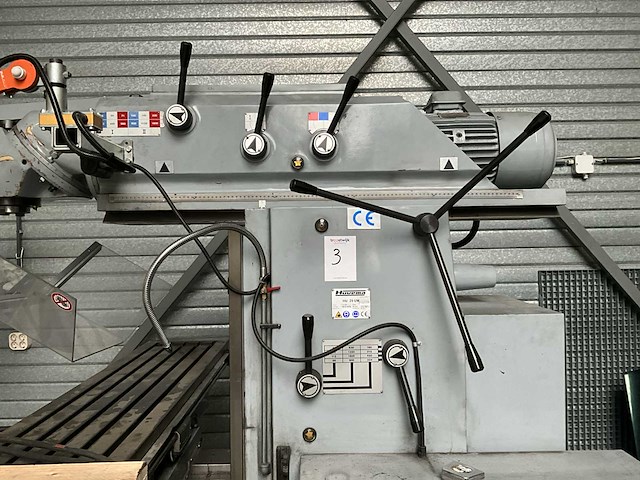 2012 huvema hu 25 um freesmachine - afbeelding 8 van  12