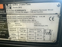 2012 hyster j1.6xnt swb vorkheftruck - afbeelding 30 van  36