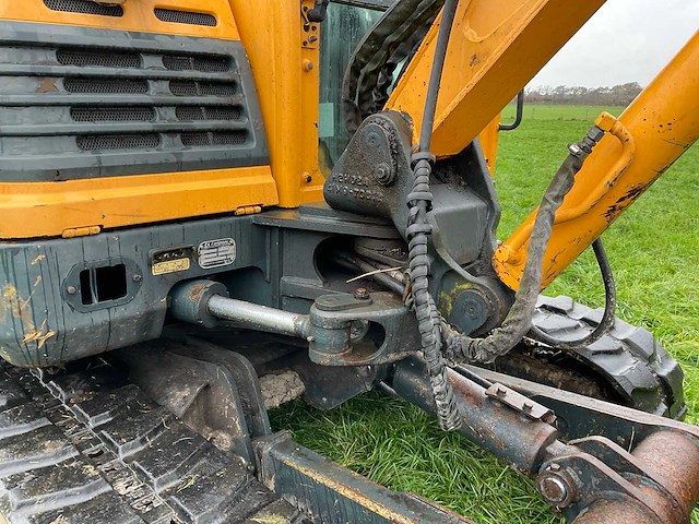 2012 hyundai robex 55-9 midigraafmachine - afbeelding 9 van  31