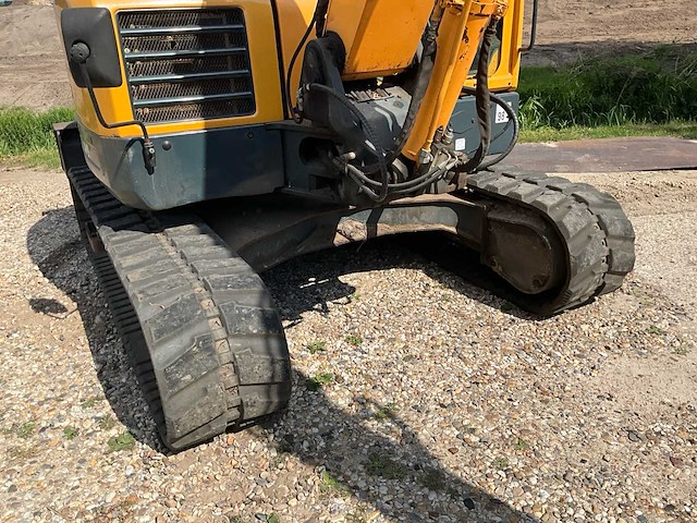 2012 hyundai robex 80 cr-9 midigraafmachine - afbeelding 7 van  29