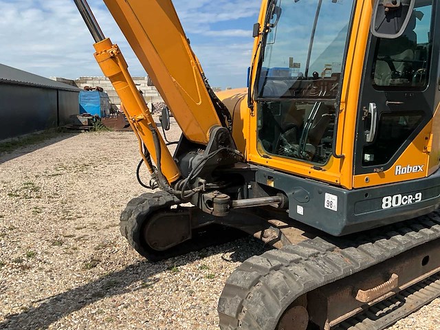2012 hyundai robex 80 cr-9 midigraafmachine - afbeelding 9 van  29