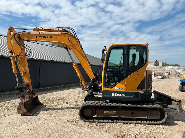 2012 hyundai robex 80 cr-9 midigraafmachine - afbeelding 17 van  29