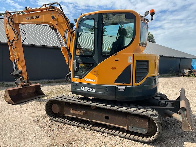 2012 hyundai robex 80 cr-9 midigraafmachine - afbeelding 24 van  29