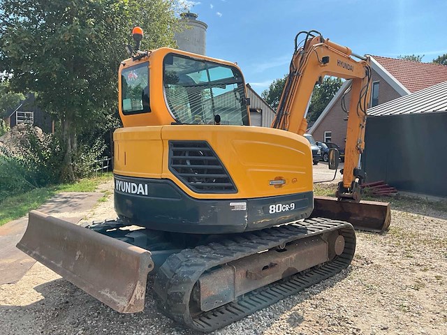 2012 hyundai robex 80 cr-9 midigraafmachine - afbeelding 26 van  29