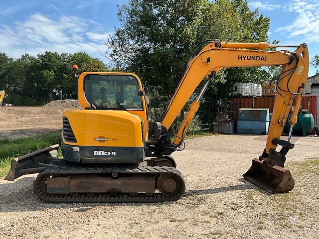 2012 hyundai robex 80 cr-9 midigraafmachine - afbeelding 27 van  29