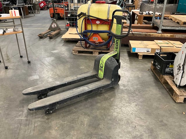 2012 iton kunstof kunstof hand hydraulische palletwagen - afbeelding 1 van  4