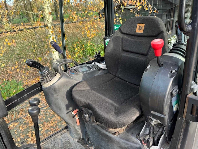 2012 jcb 8018 cts minigraafmachine - afbeelding 11 van  13