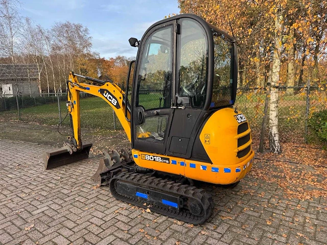 2012 jcb 8018 cts minigraafmachine - afbeelding 7 van  12
