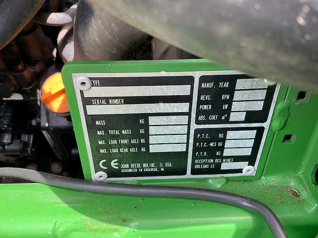 2012 john deere 1515 maaimachine - afbeelding 17 van  27