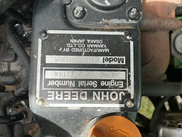 2012 john deere 1515 maaimachine - afbeelding 19 van  27