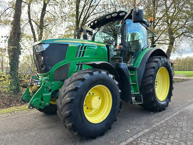 2012 john deere 6170r autopower vierwielaangedreven landbouwtractor - afbeelding 1 van  12