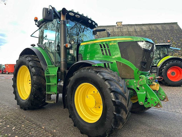 2012 john deere 6170r autopower vierwielaangedreven landbouwtractor - afbeelding 6 van  12