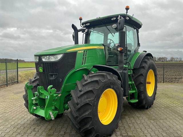 2012 john deere 7230 r vierwielaangedreven landbouwtractor - afbeelding 1 van  29