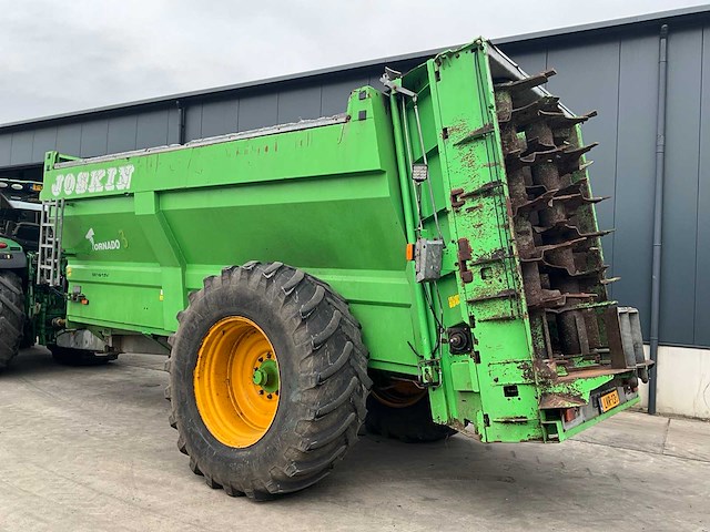 2012 joskin tornado 3 5516/15v mestverspreider - afbeelding 12 van  25