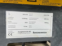 2012 jungheinrich dfg670 vorkheftruck - afbeelding 5 van  13