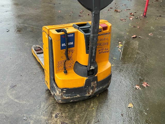 2012 jungheinrich eje116 elektrische palletwagen - afbeelding 4 van  7