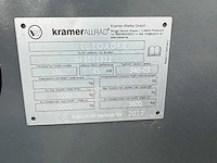 2012 kramer allrad 750 shovel - wiellader - afbeelding 7 van  15