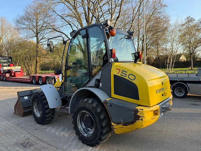 2012 kramer allrad 750 shovel - wiellader - afbeelding 1 van  15