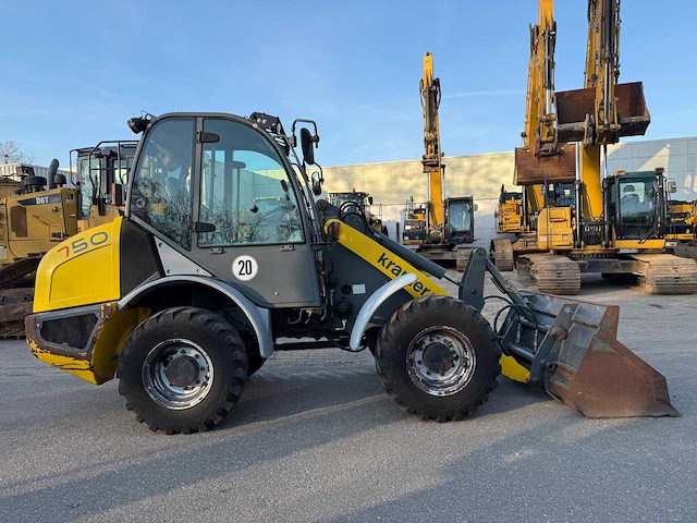 2012 kramer allrad 750 shovel - wiellader - afbeelding 8 van  15