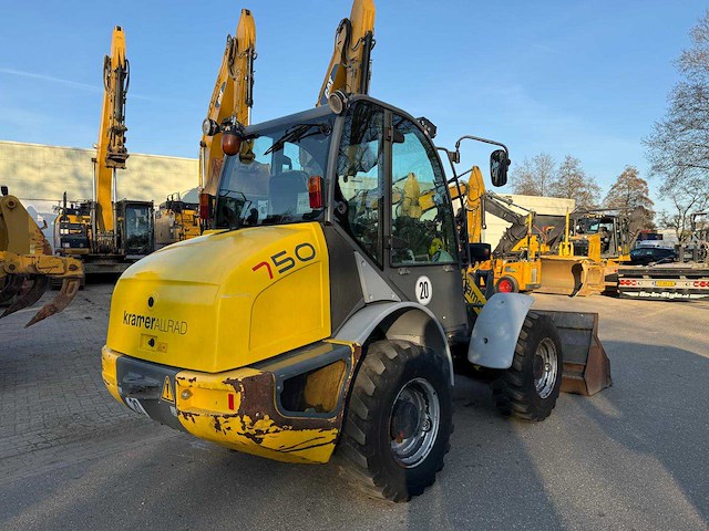 2012 kramer allrad 750 shovel - wiellader - afbeelding 4 van  15