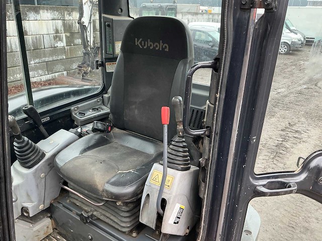2012 kubota kx 165-5 midigraafmachine - afbeelding 14 van  44