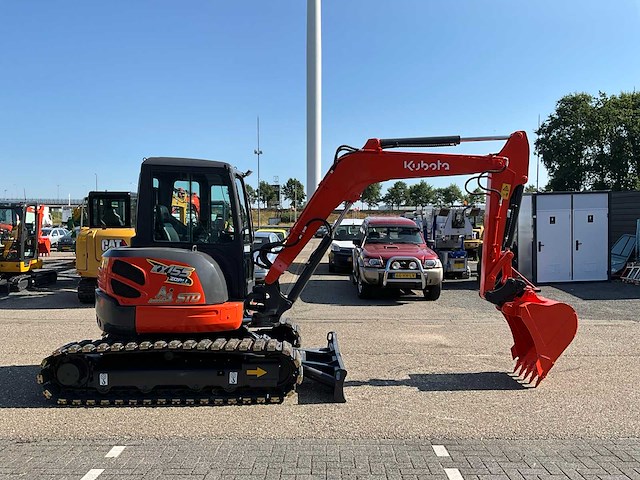 2012 kubota kx155-3 midigraafmachine - afbeelding 5 van  7