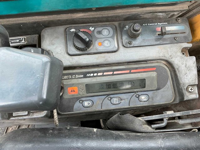 2012 kubota kx161-3sz midigraafmachine - afbeelding 11 van  25